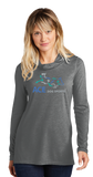 ACE/Sport Tek Women TriBlend Wicking Long Sleeve Hoodie/LST406/