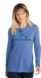 ACE/Sport Tek Women TriBlend Wicking Long Sleeve Hoodie/LST406/