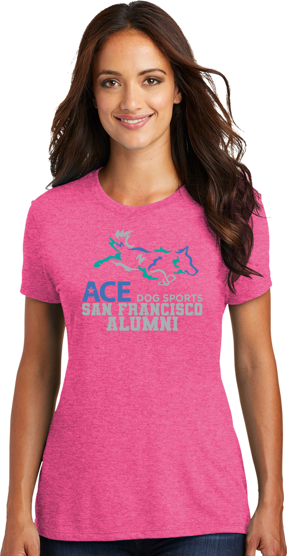 ACEALUM/Women's Tri Blend T shirt/DM130L