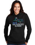 ACEALUM/Women's Pull Over Hoodie/LPC78H