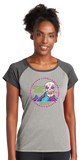 BAA/Ladies Heather On Heather Contender Scoop Neck Tee/LST362/