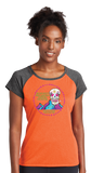 BAA/Ladies Heather On Heather Contender Scoop Neck Tee/LST362/
