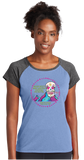 BAA/Ladies Heather On Heather Contender Scoop Neck Tee/LST362/