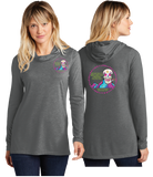 BAA/Sport Tek Women TriBlend Wicking Long Sleeve Hoodie/LST406/