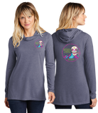 BAA/Sport Tek Women TriBlend Wicking Long Sleeve Hoodie/LST406/