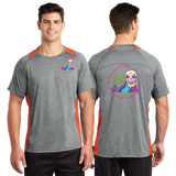 BAA/Sport Tek Heather Colorblock Contender Tee/ST361/