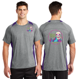 BAA/Sport Tek Heather Colorblock Contender Tee/ST361/
