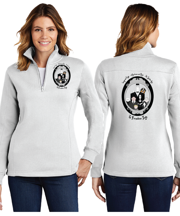 BFAM/Ladies 9oz Quarter Zip Sweatshirt/LST253/