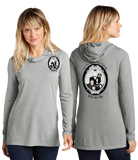 BFAM/Sport Tek Women TriBlend Wicking Long Sleeve Hoodie/LST406/