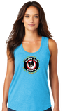 Butter/Women TriBlend Racerback Tank Top/DM138L/