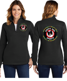 Butter/Ladies 9oz Quarter Zip Sweatshirt/LST253/