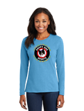 Butter/Women Long Sleeve Core Cotton Tee/LPC54LS/