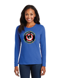 Butter/Women Long Sleeve Core Cotton Tee/LPC54LS/