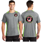 Butter/Sport Tek Heather Colorblock Contender Tee/ST361/
