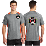 Butter/Sport Tek Heather Colorblock Contender Tee/ST361/