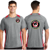 Butter/Sport Tek Heather Colorblock Contender Tee/ST361/