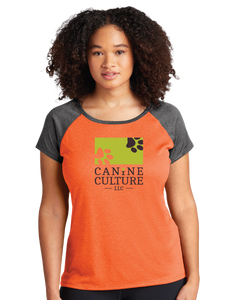 CCUL/Ladies Heather On Heather Contender Scoop Neck Tee/LST362/