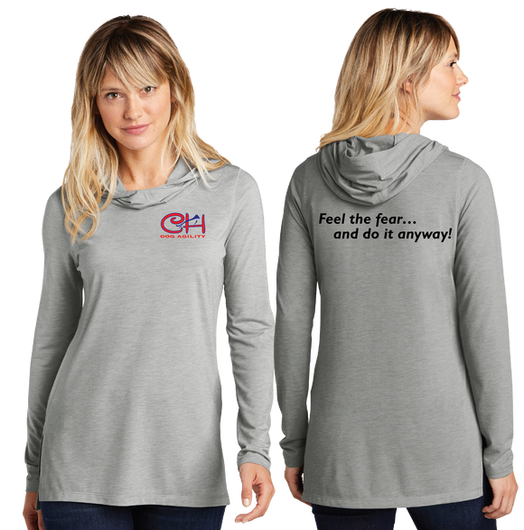 CHDA/Sport Tek Women TriBlend Wicking Long Sleeve Hoodie/LST406/