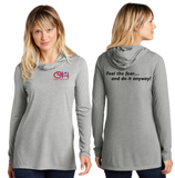 CHDA/Sport Tek Women TriBlend Wicking Long Sleeve Hoodie/LST406/