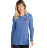 CHDA/Sport Tek Women TriBlend Wicking Long Sleeve Hoodie/LST406/