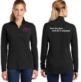 CHDA/TriBlend Wicking Lightweight Quarter Zip Pullover/LST407/