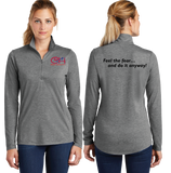 CHDA/TriBlend Wicking Lightweight Quarter Zip Pullover/LST407/