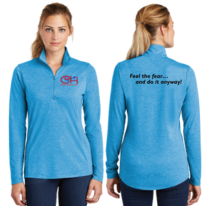 CHDA/TriBlend Wicking Lightweight Quarter Zip Pullover/LST407/