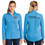 CHDA/TriBlend Wicking Lightweight Quarter Zip Pullover/LST407/