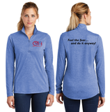 CHDA/TriBlend Wicking Lightweight Quarter Zip Pullover/LST407/