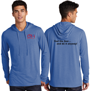 CHDA/UniSex Sport-Tek Tri-Blend Wicking Long Sleeve Hoodie /ST406/