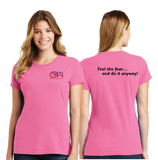 CHDA/Port & Co 100% ring spun cotton Women's tee/LPC450/