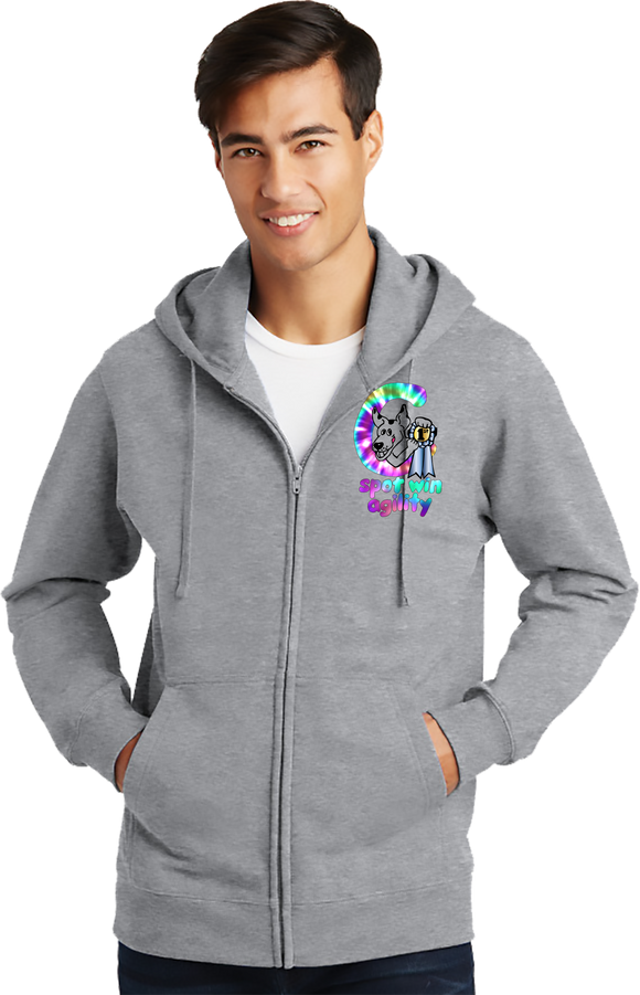 C Spot Win UniSex Full Zip Hoodie
