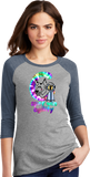 C Spot Win Agility -  Women's Tri Blend 3/4 Sleeve