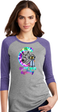C Spot Win Agility -  Women's Tri Blend 3/4 Sleeve
