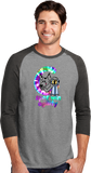 C Spot Win Agility - UniSex Tri Blend 3/4 Sleeve