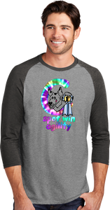 C Spot Win Agility - UniSex Tri Blend 3/4 Sleeve