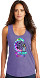 C Spot Win Agility -  Women's TriBlend Racerback Tank Top