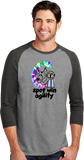 C Spot Win Agility - UniSex Tri Blend 3/4 Sleeve