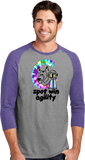 C Spot Win Agility - UniSex Tri Blend 3/4 Sleeve