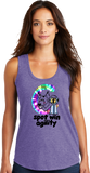 C Spot Win Agility -  Women's TriBlend Racerback Tank Top