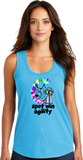 C Spot Win Agility -  Women's TriBlend Racerback Tank Top