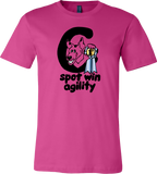 C Spot Win Agility UniSex 100% Cotton T shirt - Great fit Men & Women