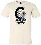 C Spot Win Agility UniSex 100% Cotton T shirt - Great fit Men & Women