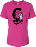 C Spot Win Agility - Women's Relaxed Fit 100% Cotton