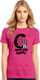 C Spot Win Agility-  100% Cotton Women's TShirt