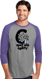 C Spot Win Agility - UniSex Tri Blend 3/4 Sleeve