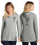 CHI/Sport Tek Women TriBlend Wicking Long Sleeve Hoodie/LST406/