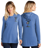 CHI/Sport Tek Women TriBlend Wicking Long Sleeve Hoodie/LST406/