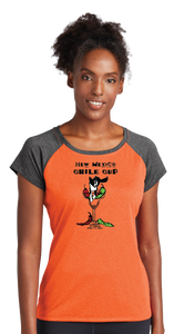 CHI/Ladies Heather On Heather Contender Scoop Neck Tee/LST362/