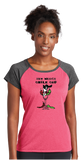 CHI/Ladies Heather On Heather Contender Scoop Neck Tee/LST362/